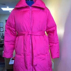 JCrew long puffer coat